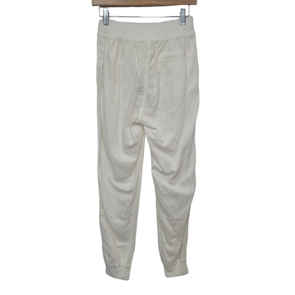 NWT Faherty Women's Arlie Day Linen Blend Pant in White Size Small - Picture 3 of 11